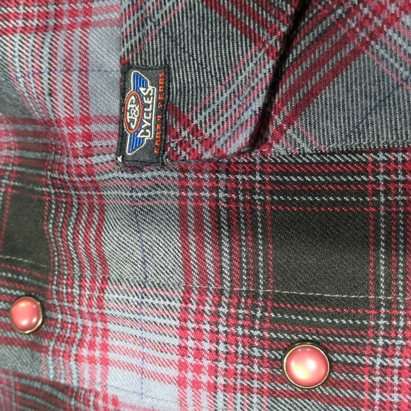 Dixxon J&P Cycles Flannel size XL, Snap buttons. - Picture 4 of 4
